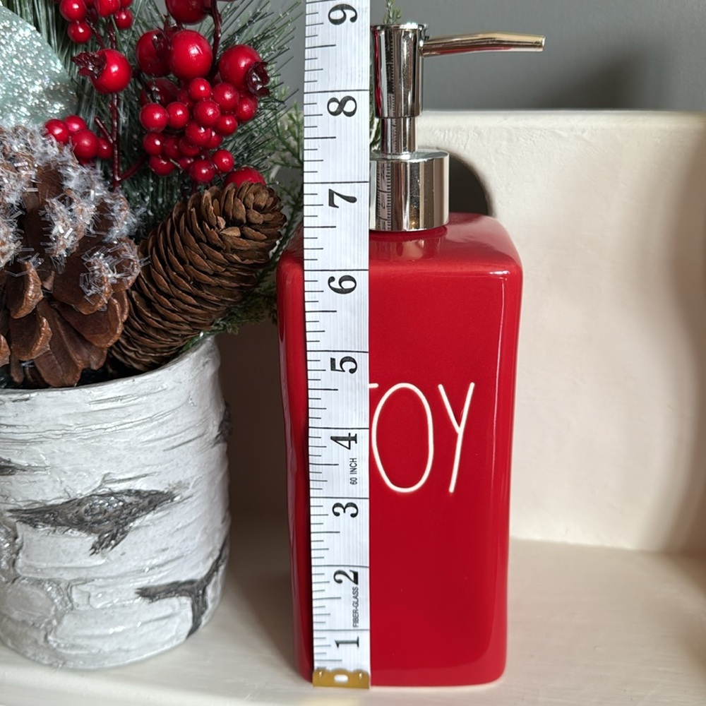JOY Soap Dispenser by Rae Dunn - Picture 4 of 5